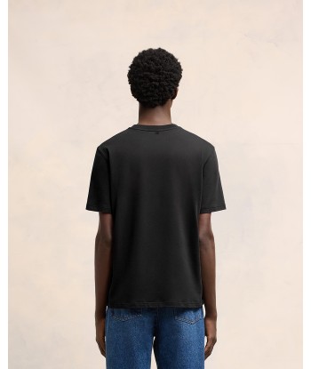 AMI PARIS - T-shirt ADC Ton sur ton Noir Jusqu'à 80% De Réduction