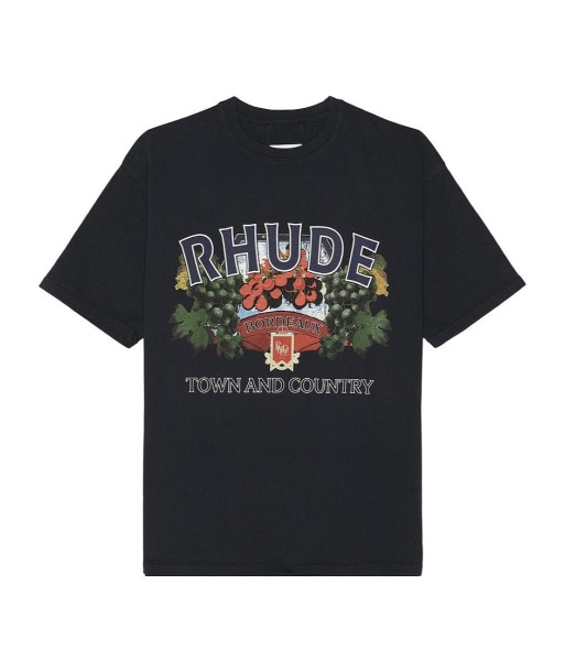 RHUDE - TEESHIRT TOWN AND COUNTRY en ligne