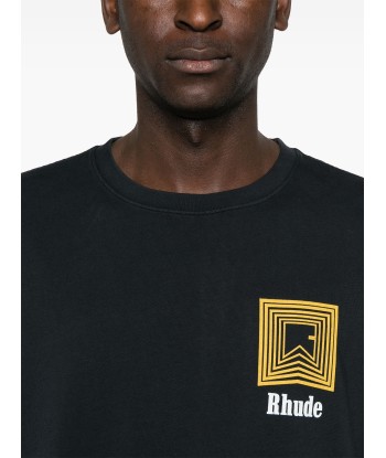 RHUDE - TEESHIRT CHEVRON LOGO REPEAT 2023