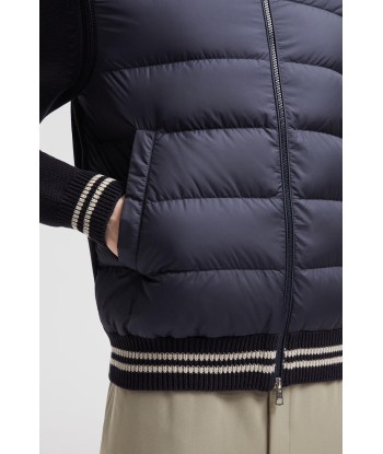 MONCLER - Cardigan en coton matelassé pas chere