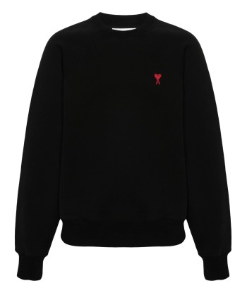 AMI PARIS - Crewneck noir classique Les êtres humains sont 