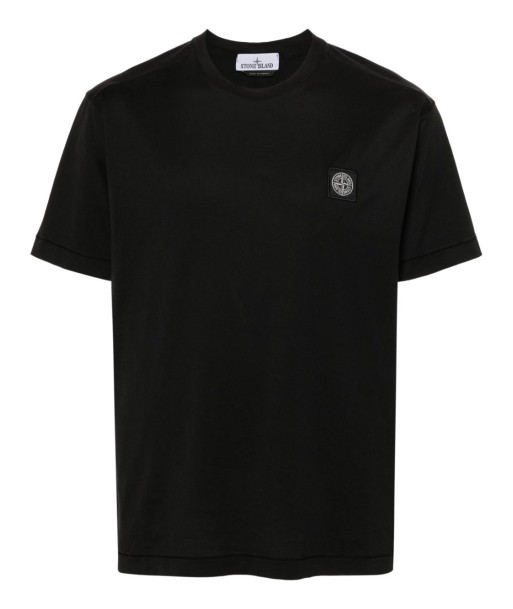 Stone Island - Compass-patch cotton T-shirt meilleur choix