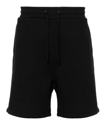 AMI PARIS - SHORT EN COTON NOIR basket pas cher