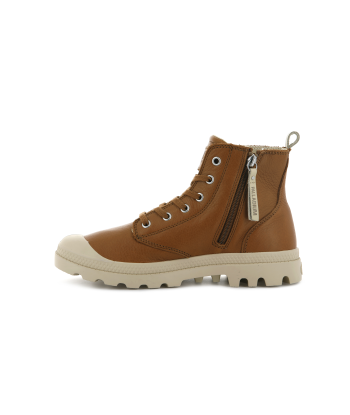 76695-223-M | PAMPA HI ZIP LEATHER | APRICOT s'inspire de l'anatomie humaine