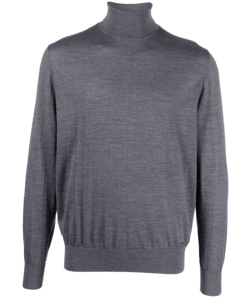 DSQUARED2 - PULL EN LAINE À COL ROULÉ GRIS vous aussi creer 