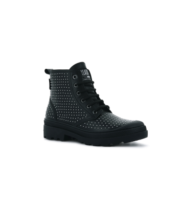 96950-001-M | PAMPA AVENUE HI ZIP STUD | BLACK/BLACK en ligne