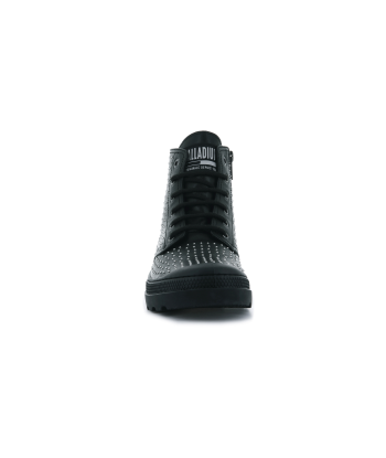 96950-001-M | PAMPA AVENUE HI ZIP STUD | BLACK/BLACK en ligne