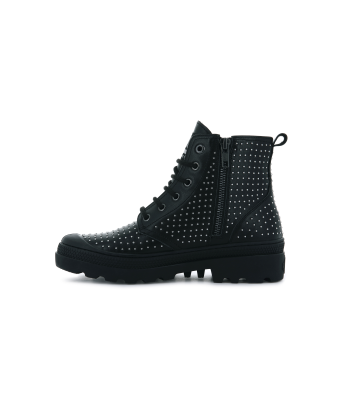 96950-001-M | PAMPA AVENUE HI ZIP STUD | BLACK/BLACK en ligne