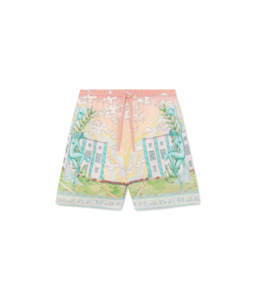 CASABLANCA - Vase Linen Shorts paiement sécurisé