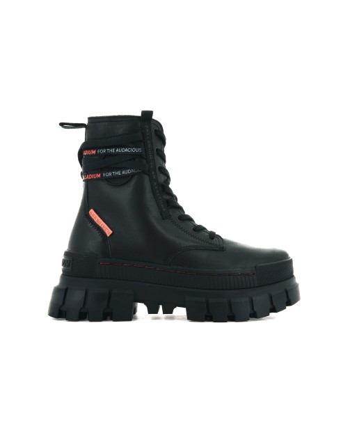 97240-010-M | REVOLT BOOT LEATHER | BLACK/BLACK s'inspire de l'anatomie humaine