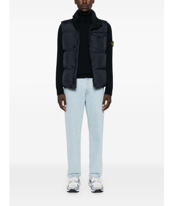 STONE ISLAND - DOUDOUNE SANS MANCHES NOIR En savoir plus