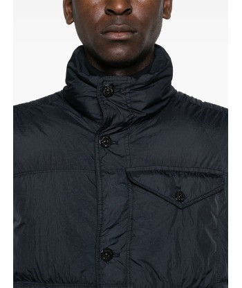 STONE ISLAND - DOUDOUNE SANS MANCHES NOIR En savoir plus