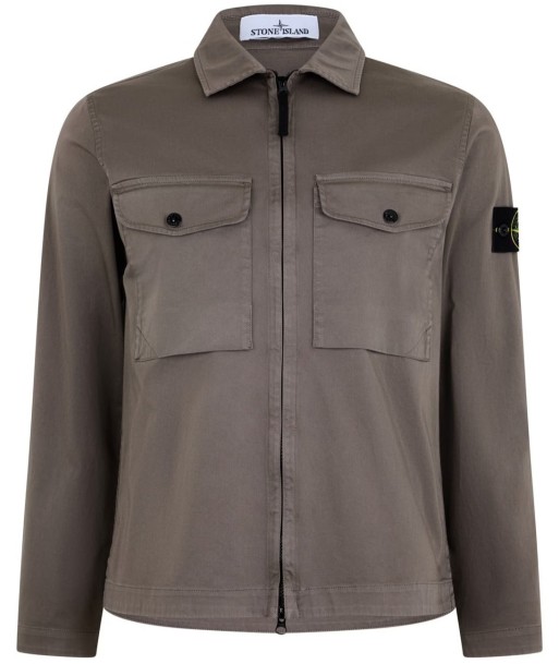 Stone Island - Surchemise zippé hantent personnes