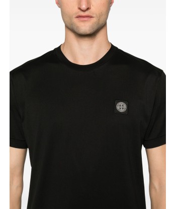 Stone Island - T shirt noir des créatures d'habitude