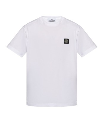 STONE ISLAND - t shirt blanc Comparez plus de prix