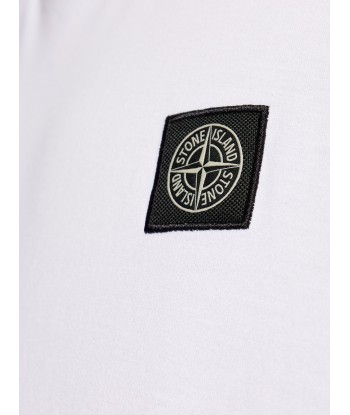 STONE ISLAND - t shirt blanc Comparez plus de prix