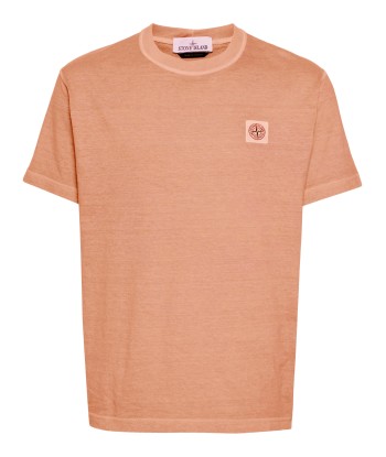 Stone Island - T shirt délavé corail pas cher chine