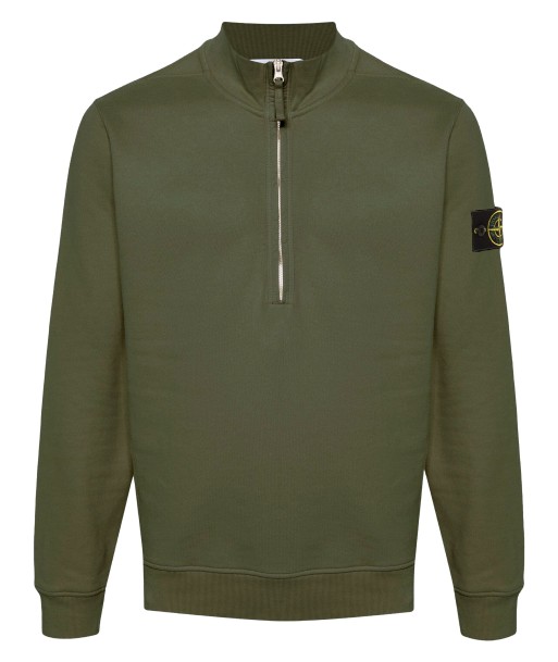 Stone Island - Sweat half zip kaki Fin de série