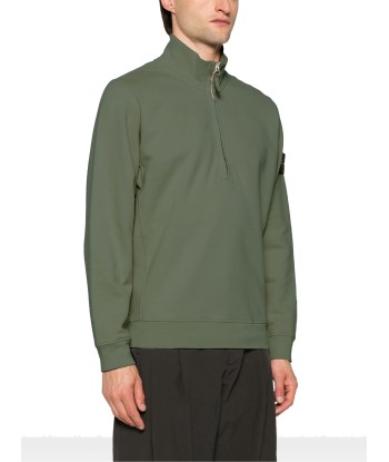 Stone Island - Sweat half zip kaki Fin de série