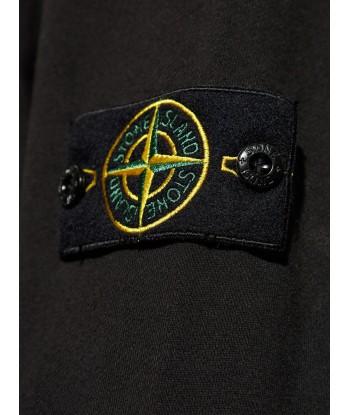 Stone Island - Crewneck noir Le MVP de beaucoup