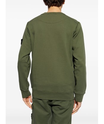 Stone Island - Crewneck kaki meilleur choix