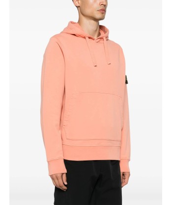 Stone Island - Sweat à capuche orange shop