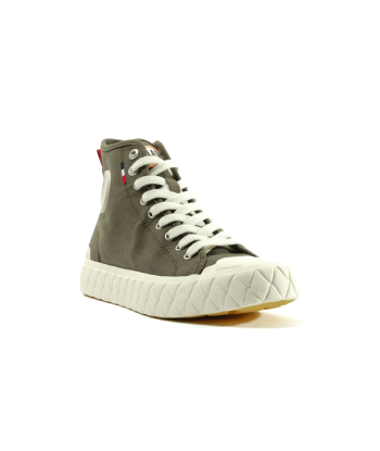 77015-325-M | PALLA ACE CANVAS MID | OLIVE NIGHT soldes