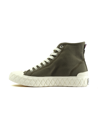 77015-325-M | PALLA ACE CANVAS MID | OLIVE NIGHT soldes