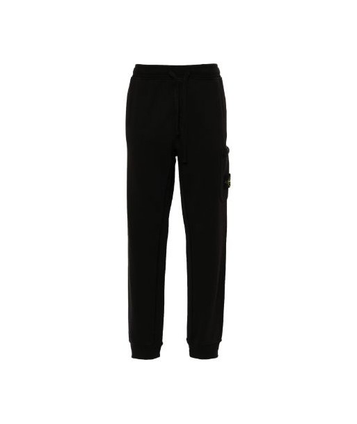 Stone Island - Pantalon de jogging noir des créatures d'habitude