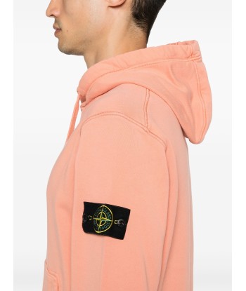 Stone Island - Sweat à capuche orange shop