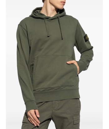 Stone Island - Sweat à capuche vert olive 50-70% off 