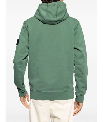 Stone Island - Sweat à capuche Vert sauge Le MVP de beaucoup