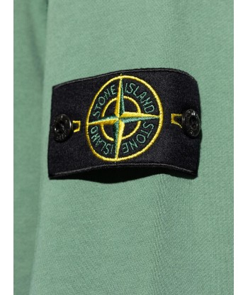 Stone Island - Sweat à capuche Vert sauge Le MVP de beaucoup