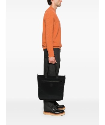 STONE ISLAND - TOTE BAG NOIR pas chere