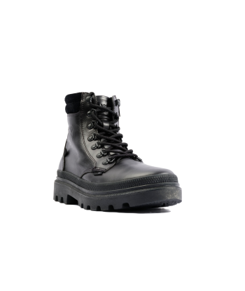 08895-008-M | PALLATROOPER HIKER LEATHER | BLACK Jusqu'à 80% De Réduction