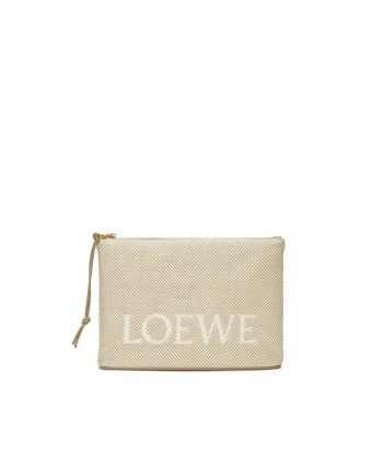 LOEWE - Pochette zippée en jacquard offre 