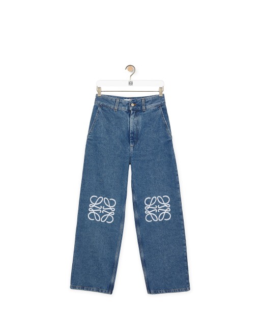 LOEWE - ANAGRAM BAGGY JEANS de pas cher