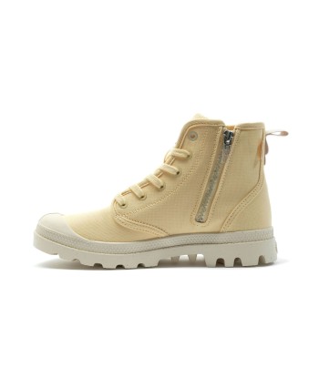 79101-713-M | PAMPA HI ZIP ORGANIC | YELLOW CRÈME brillant des détails fins