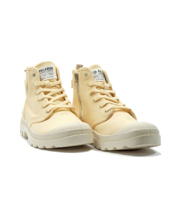 79101-713-M | PAMPA HI ZIP ORGANIC | YELLOW CRÈME brillant des détails fins