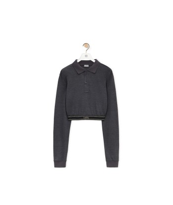 LOEWE - LONG SLEEVE CROPPED POLO à prix réduit toute l'année