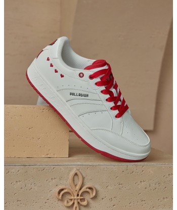 09249-119-M | MEN'S PALLALOUVEL VALT SNEAKERS | BEIGE/RED prix