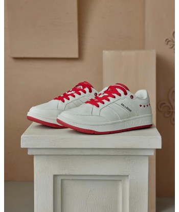 09249-119-M | MEN'S PALLALOUVEL VALT SNEAKERS | BEIGE/RED prix