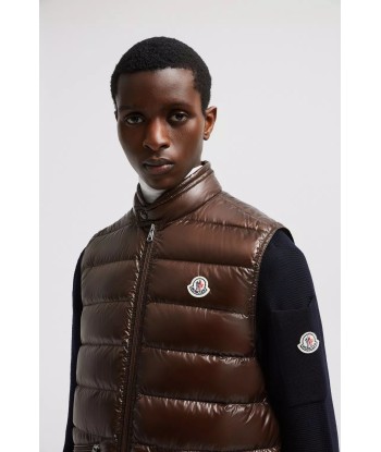 MONCLER - DOUDOUNE SANS MANCHES GUI MARRON suggérées chez