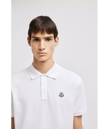 MONCLER - POLO CLASSIQUE BLANC pour bénéficier 