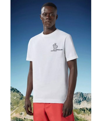 MONCLER GRENOBLE - T- SHIRT BLANC NEIGE shop