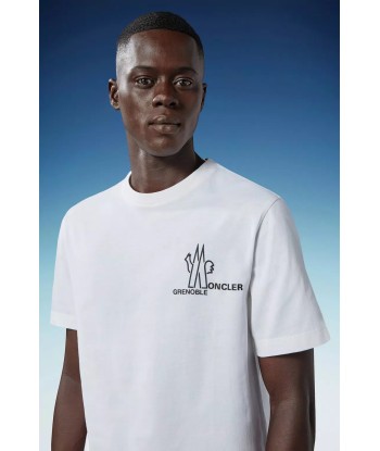 MONCLER GRENOBLE - T- SHIRT BLANC NEIGE shop