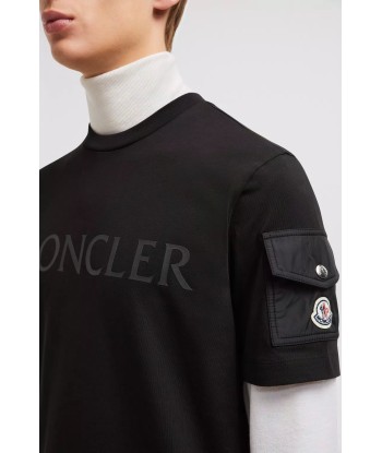 MONCLER - T-SHIRT À POCHE LATÉRALE livraison gratuite