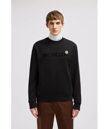 MONCLER - CREWNECK NOIR CLASSIQUE les ctes