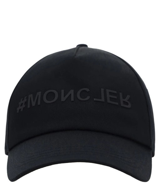 MONCLER GRENOBLE - Casquette en garbadine noir vous aussi creer 