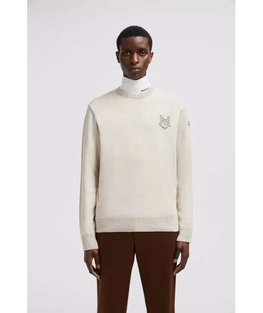 MONCLER - PULL BEIGE Jusqu'à 80% De Réduction